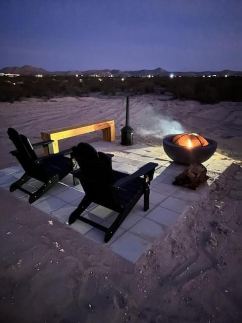 Hotel Hueco Sandbox-National Park-Outdoor Tub-Desert-Climbing El Paso Exterior foto